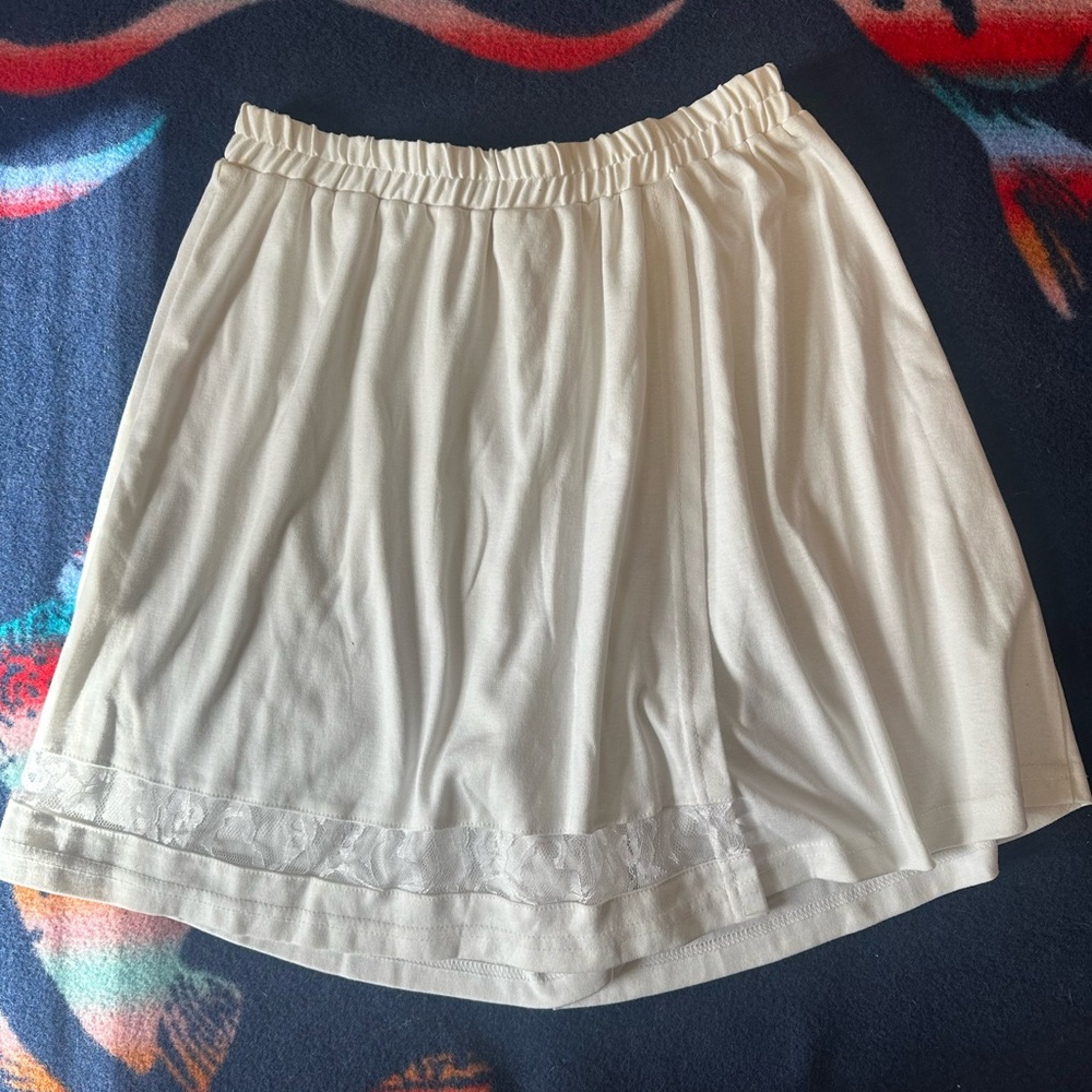 Women's White Skort